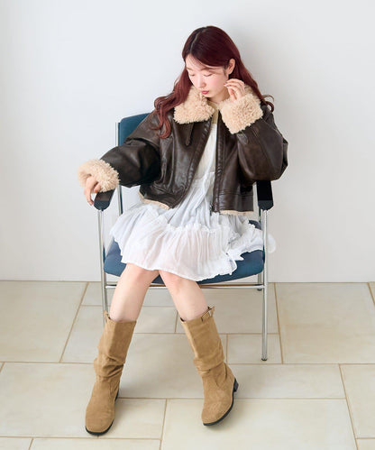 印度棉層疊設計中長上衣