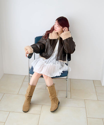 印度棉層疊設計中長上衣