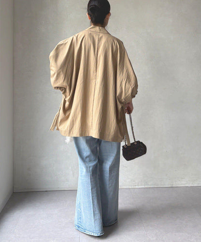 斗篷式西裝外套