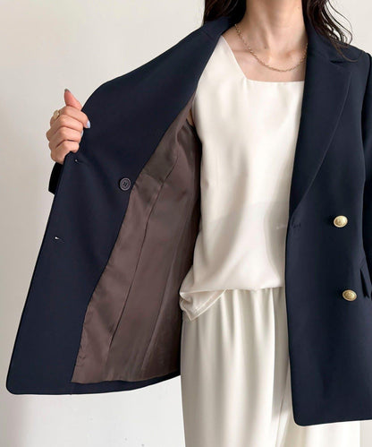 多尺碼可選 通勤休閒兩用 雙排扣西裝外套