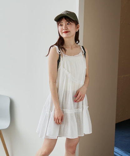 印度棉層疊設計中長上衣