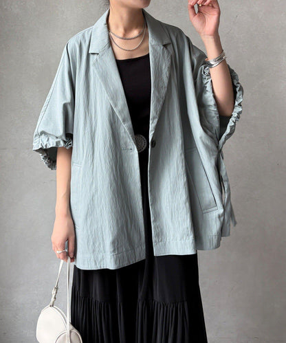 斗篷式西裝外套