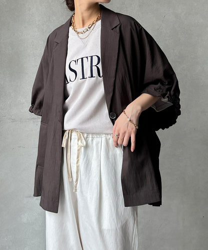 斗篷式西裝外套