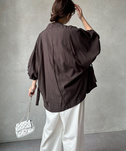 斗篷式西裝外套