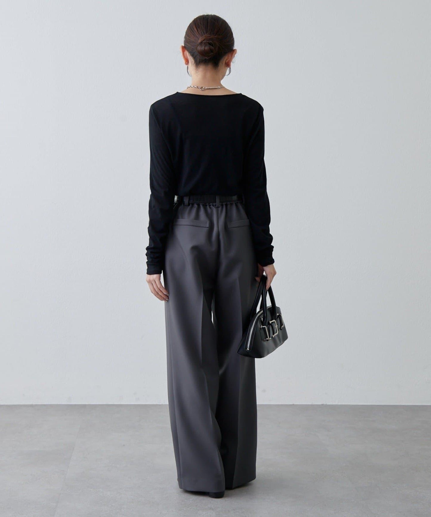 透紗照片圖案長袖T恤