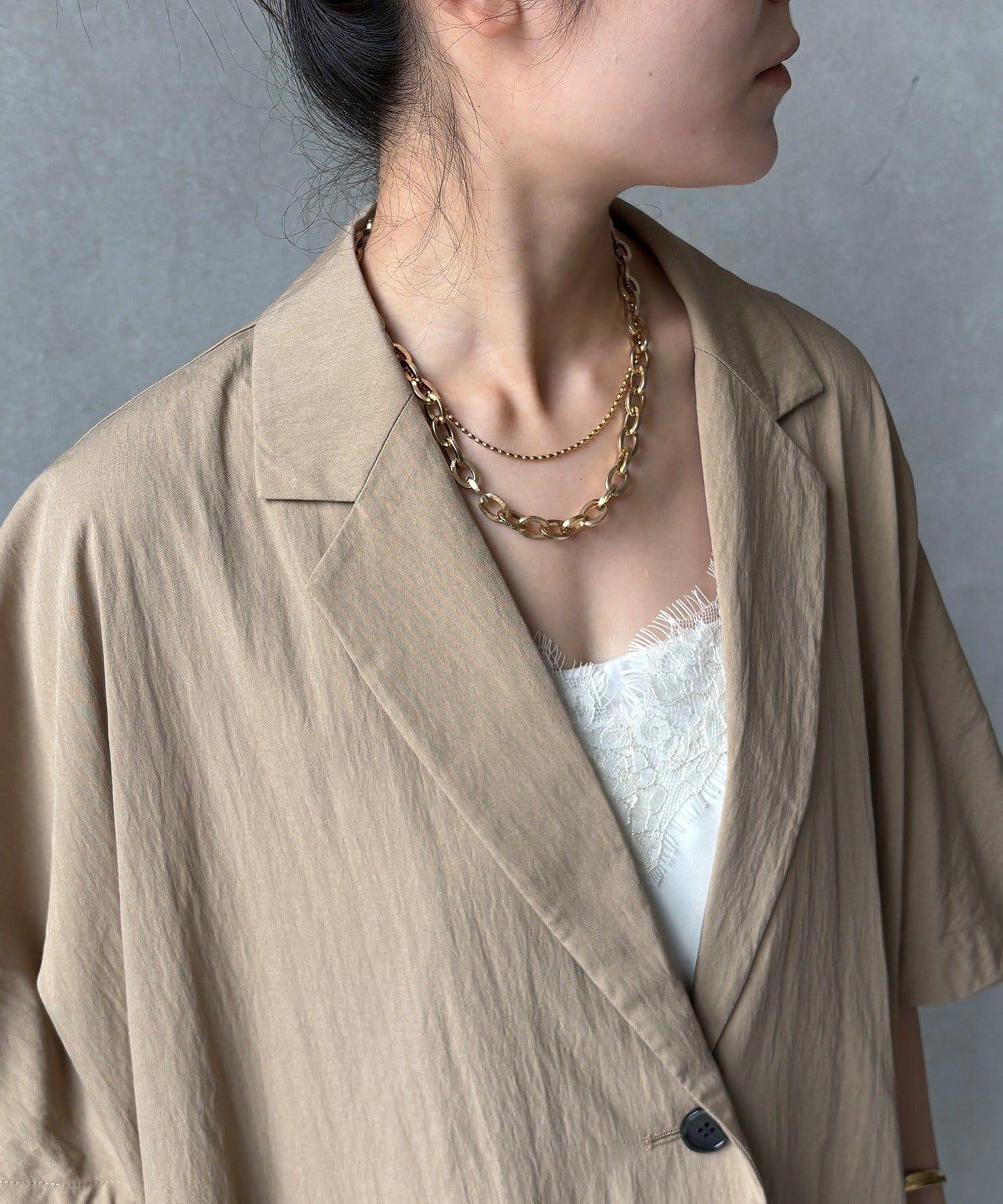 斗篷式西裝外套