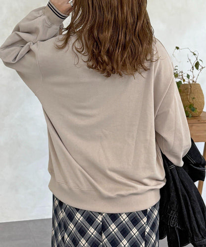 U.S. POLO ASSN. 羅紋裝飾 加絨衛衣