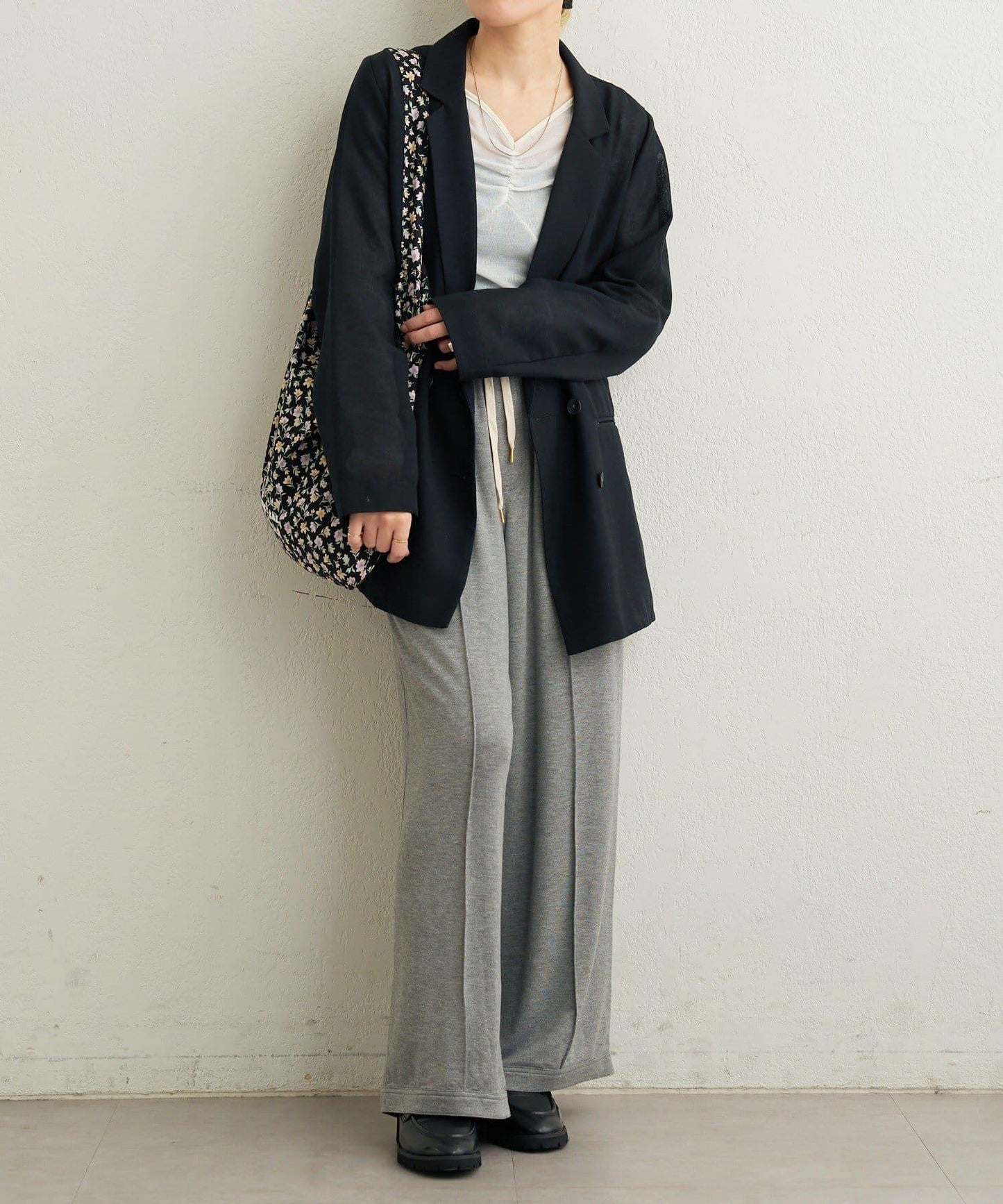 透視網紗夾克外套