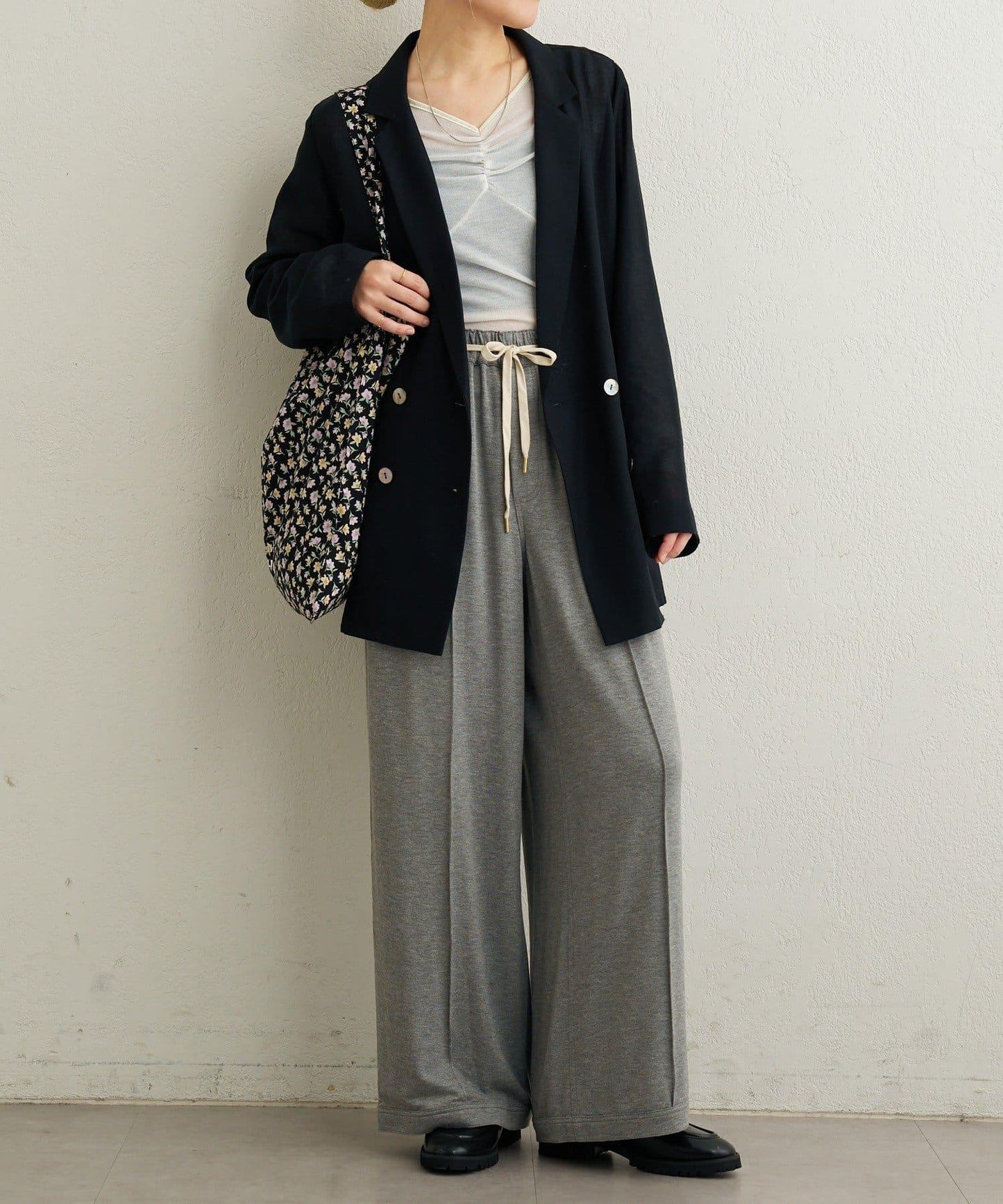 透視網紗夾克外套