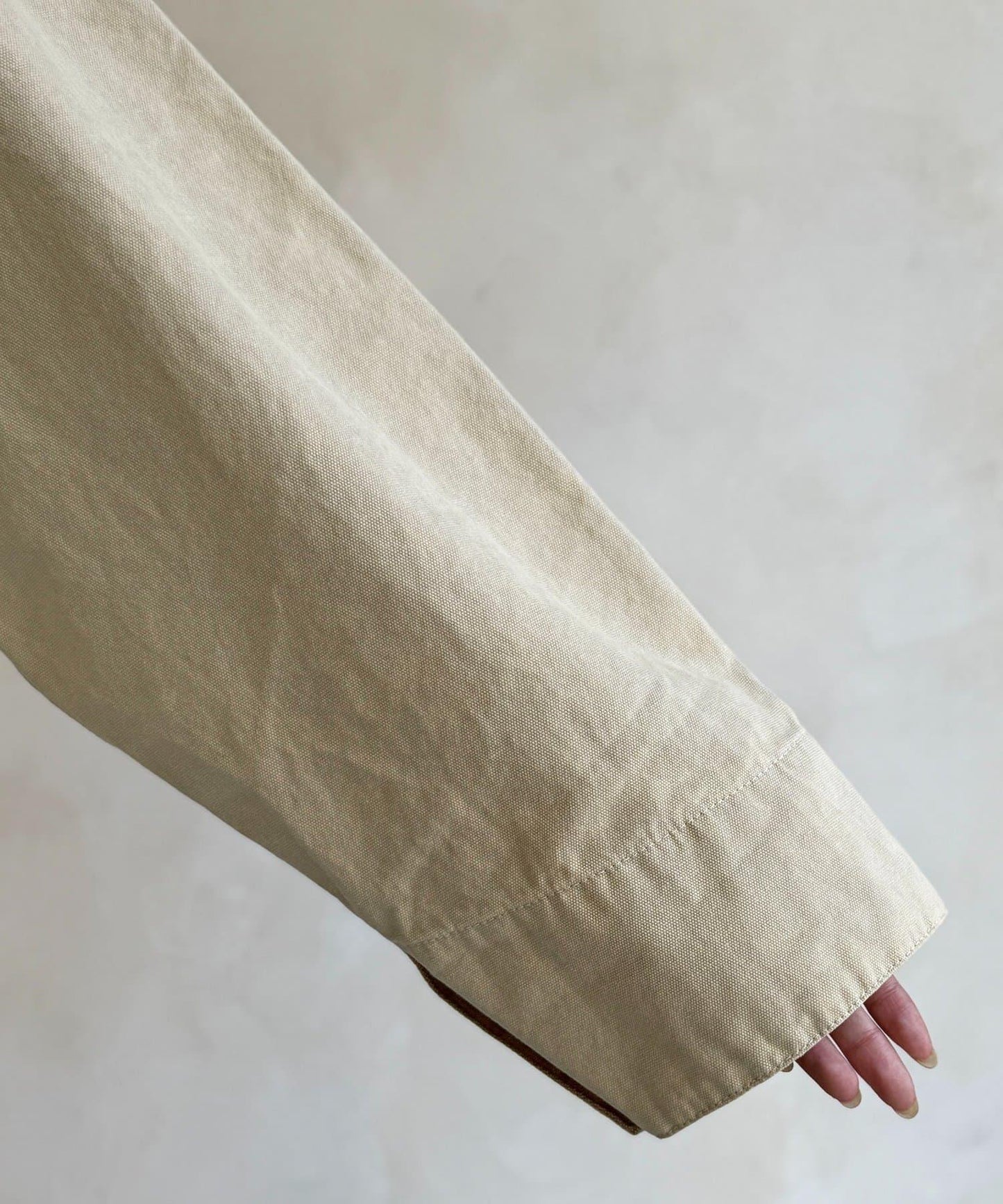 配色領 工裝夾克