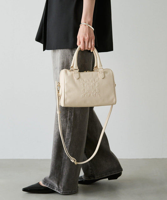 《composition》 2WAY 皮革迷你波士頓包