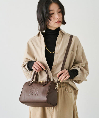 《composition》 2WAY 皮革迷你波士頓包