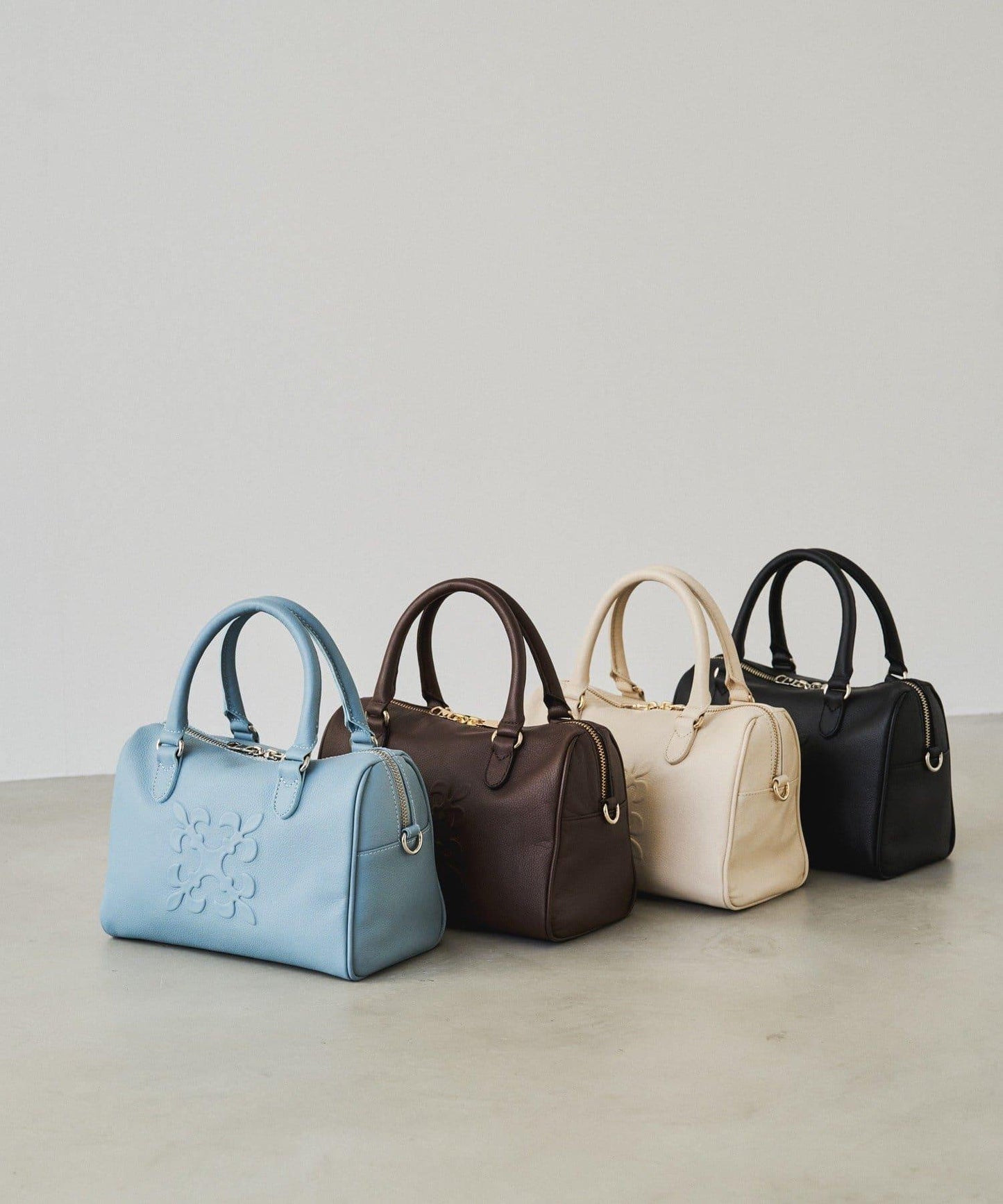 《composition》 2WAY 皮革迷你波士頓包