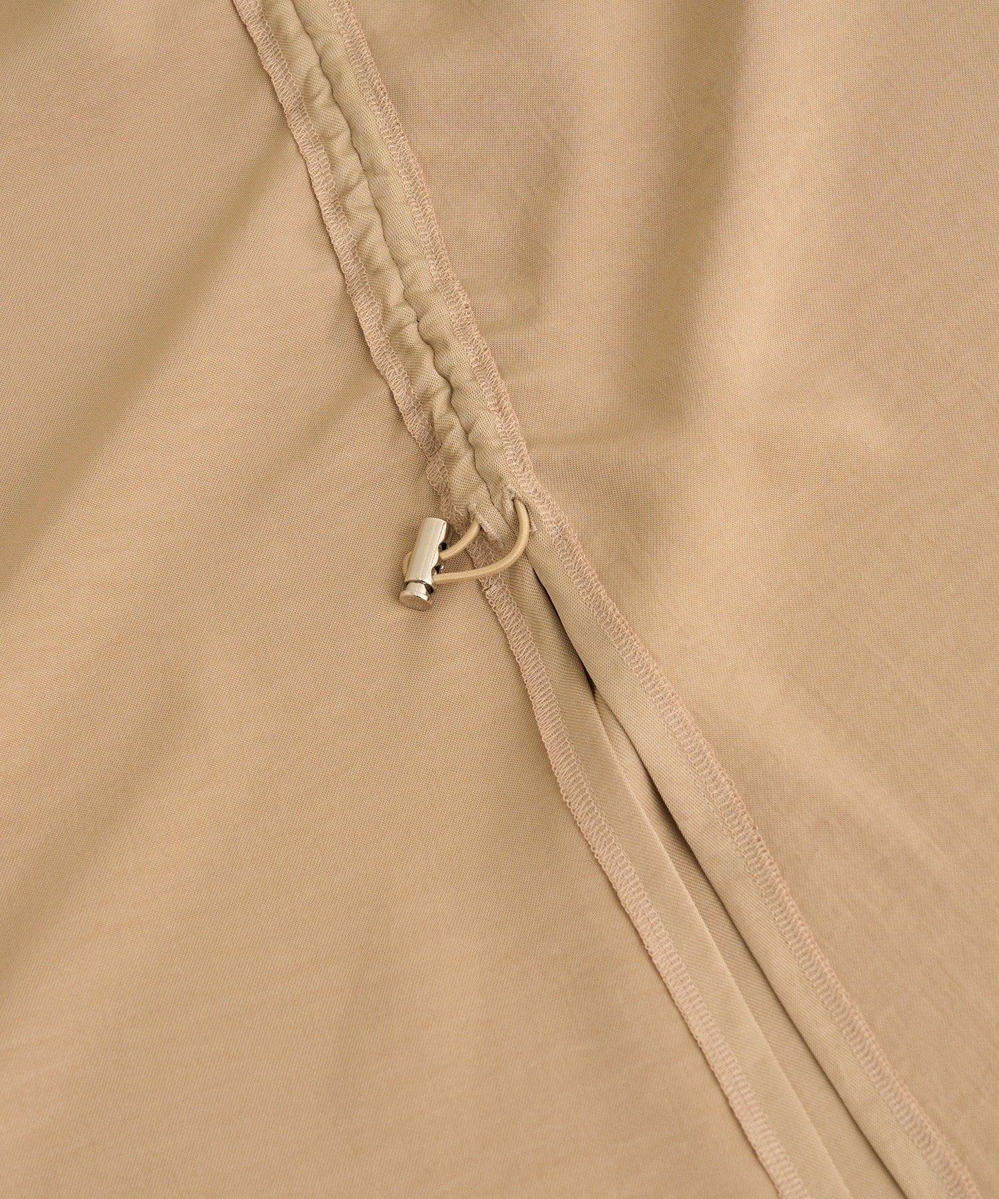 側抽褶設計 半身裙