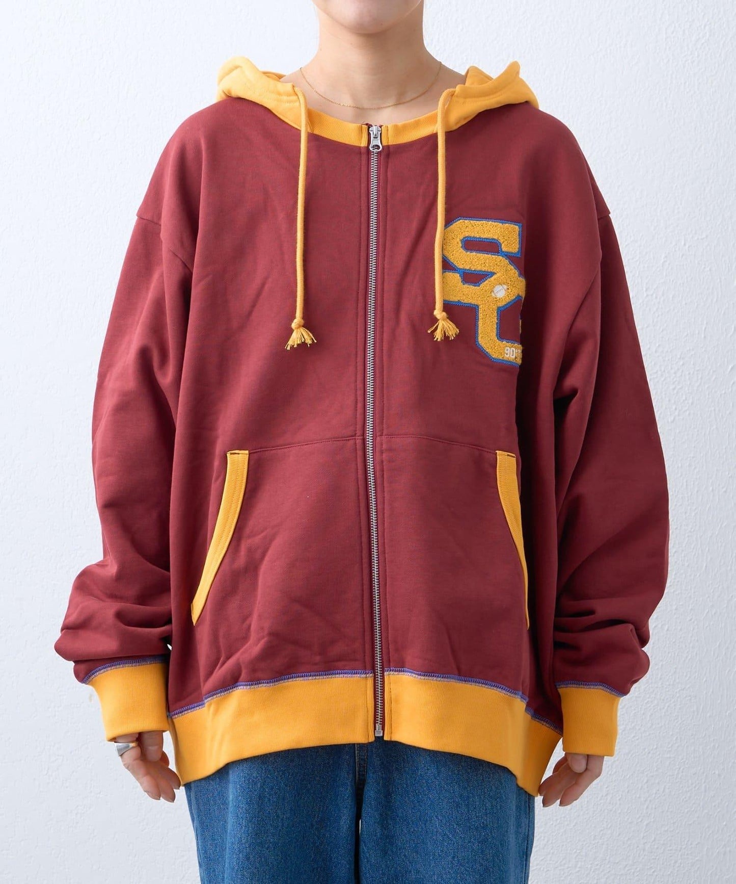 SOUNDS GOOOOD 毛巾繡 連帽衛衣