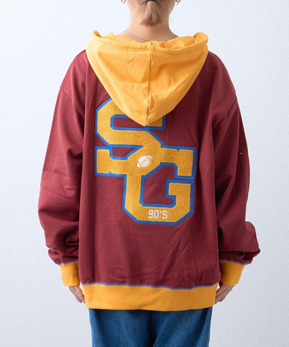 SOUNDS GOOOOD 毛巾繡 連帽衛衣