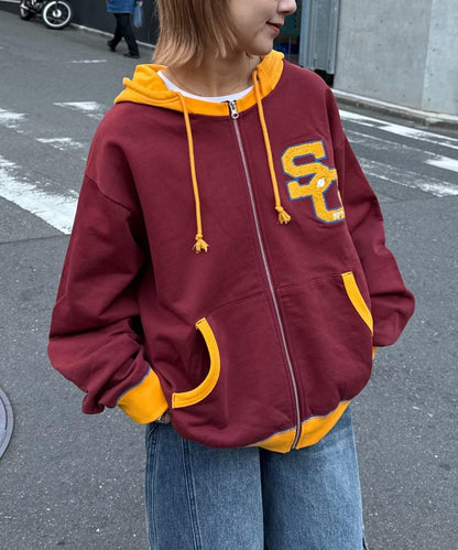 SOUNDS GOOOOD 毛巾繡 連帽衛衣