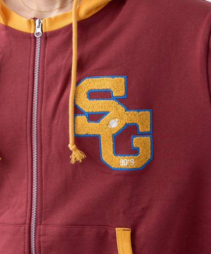 SOUNDS GOOOOD 毛巾繡 連帽衛衣