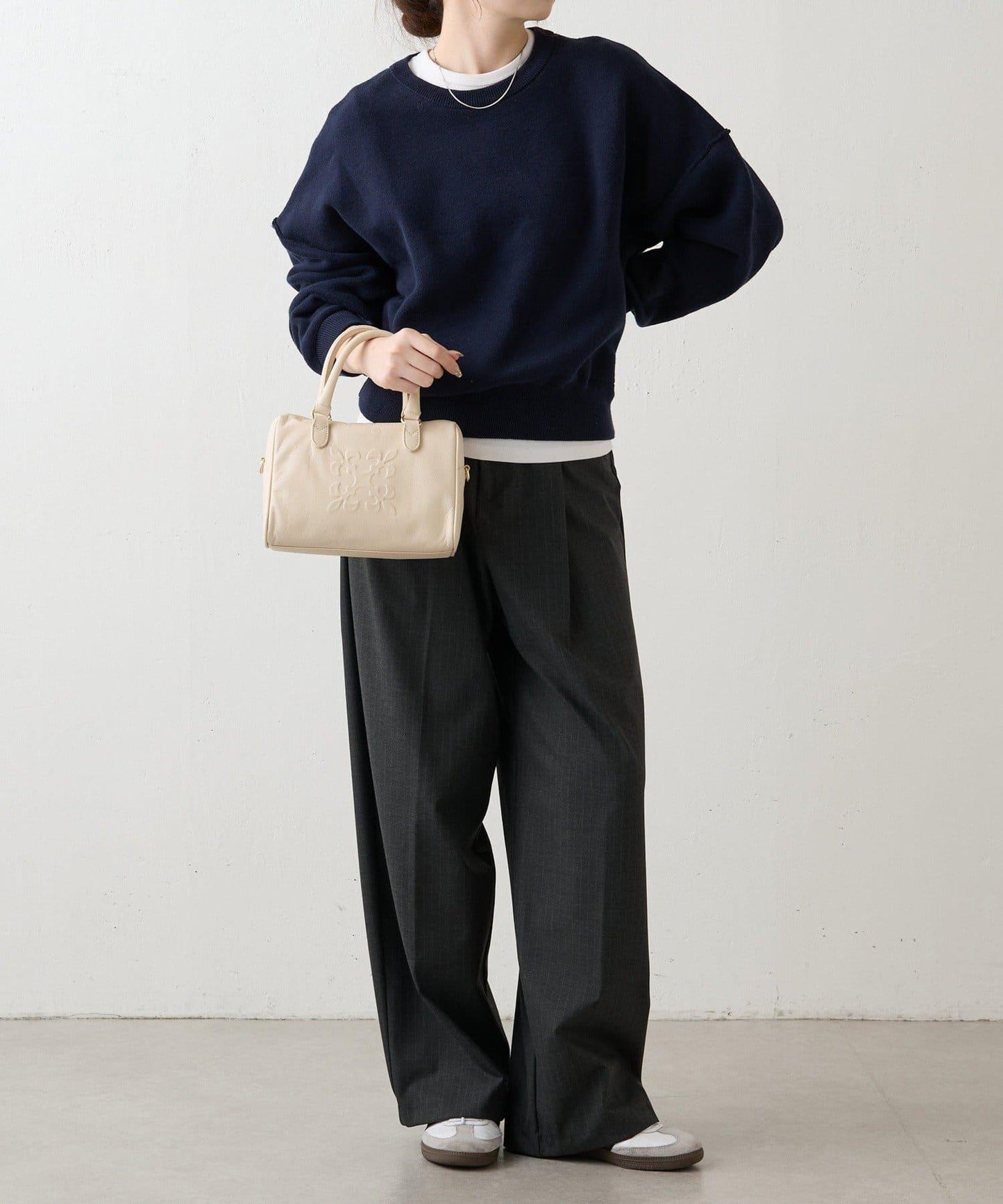 《composition》 2WAY 皮革迷你波士頓包