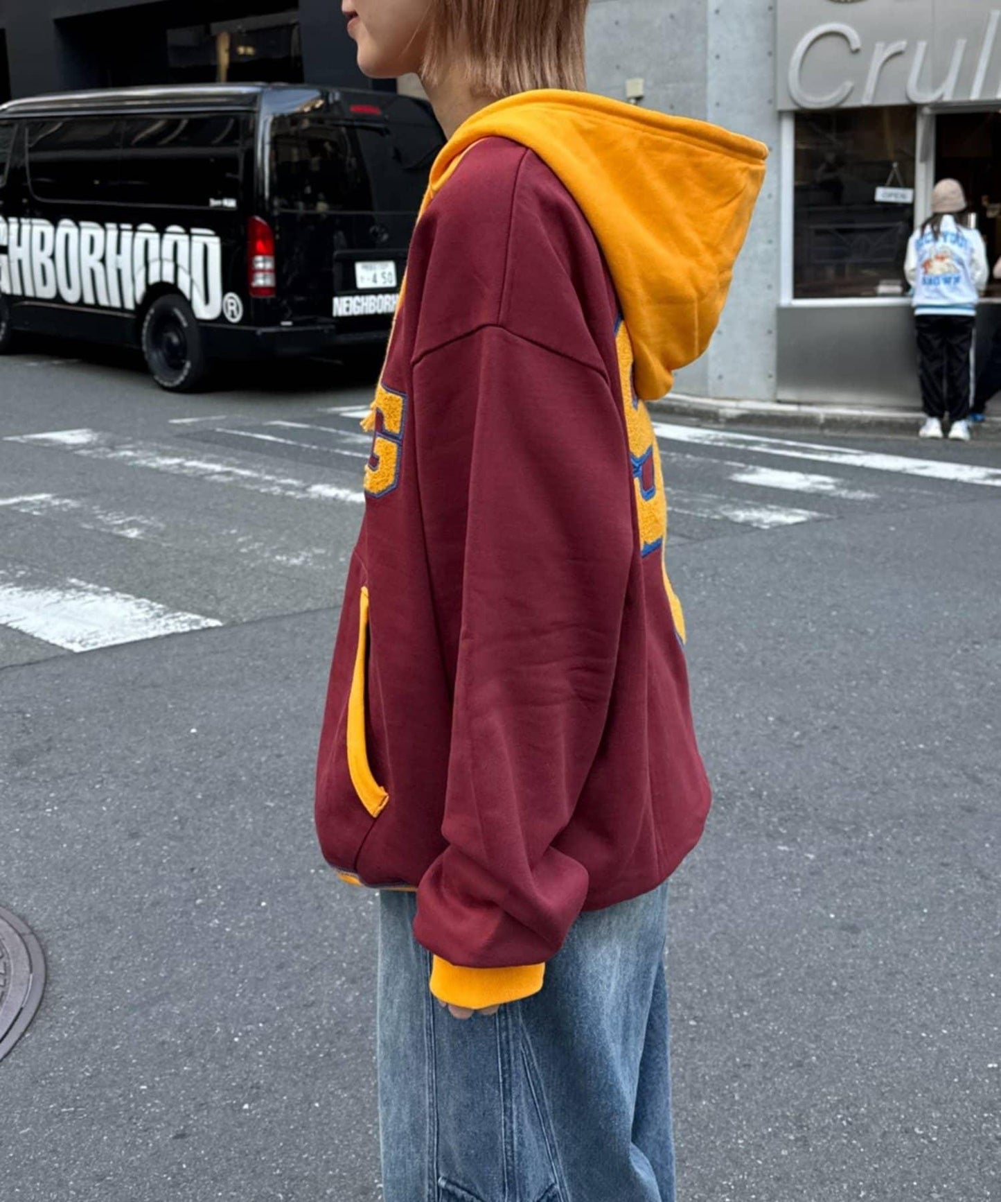 SOUNDS GOOOOD 毛巾繡 連帽衛衣