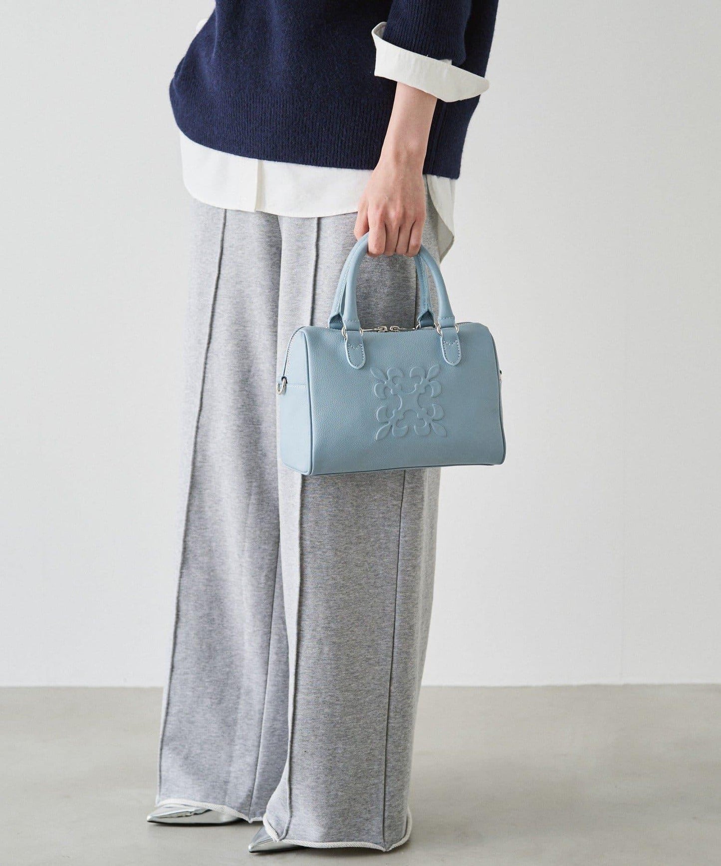 《composition》 2WAY 皮革迷你波士頓包