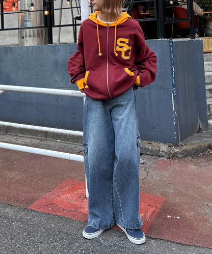 SOUNDS GOOOOD 毛巾繡 連帽衛衣