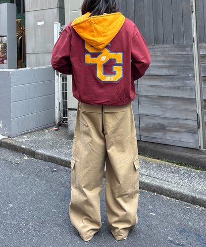 SOUNDS GOOOOD 毛巾繡 連帽衛衣