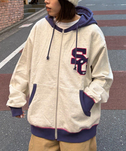 SOUNDS GOOOOD 毛巾繡 連帽衛衣