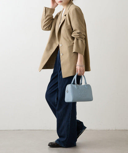 《composition》 2WAY 皮革迷你波士頓包