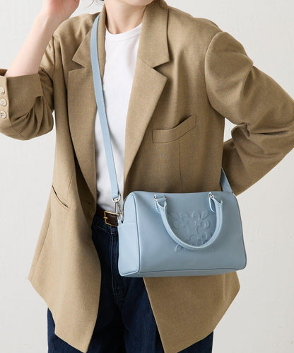 《composition》 2WAY 皮革迷你波士頓包