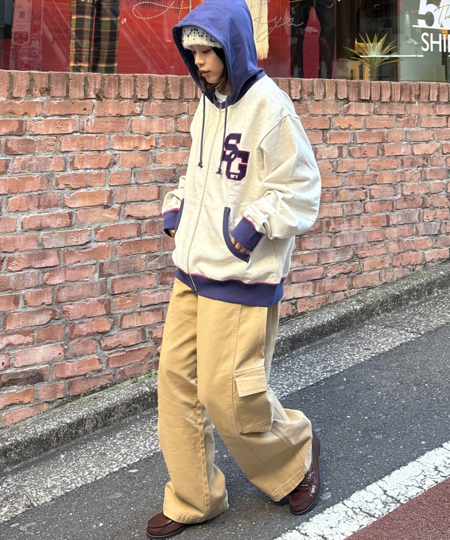 SOUNDS GOOOOD 毛巾繡 連帽衛衣