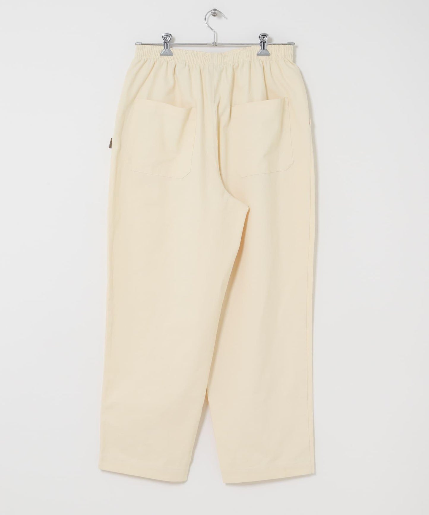 基礎款 闊腿 斜紋棉 褲子