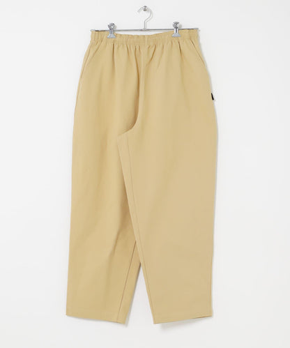 基礎款 闊腿 斜紋棉 褲子