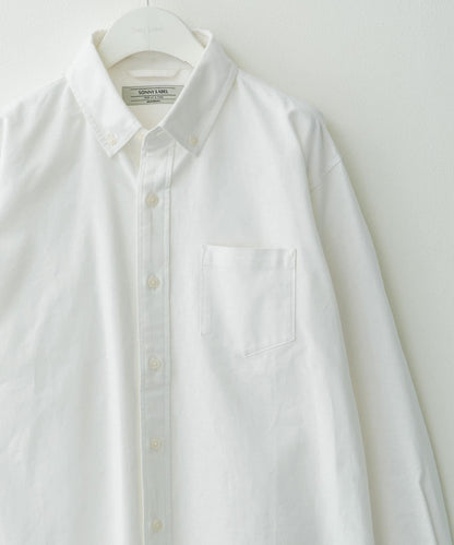 抗菌牛津佈扣領長袖襯衫