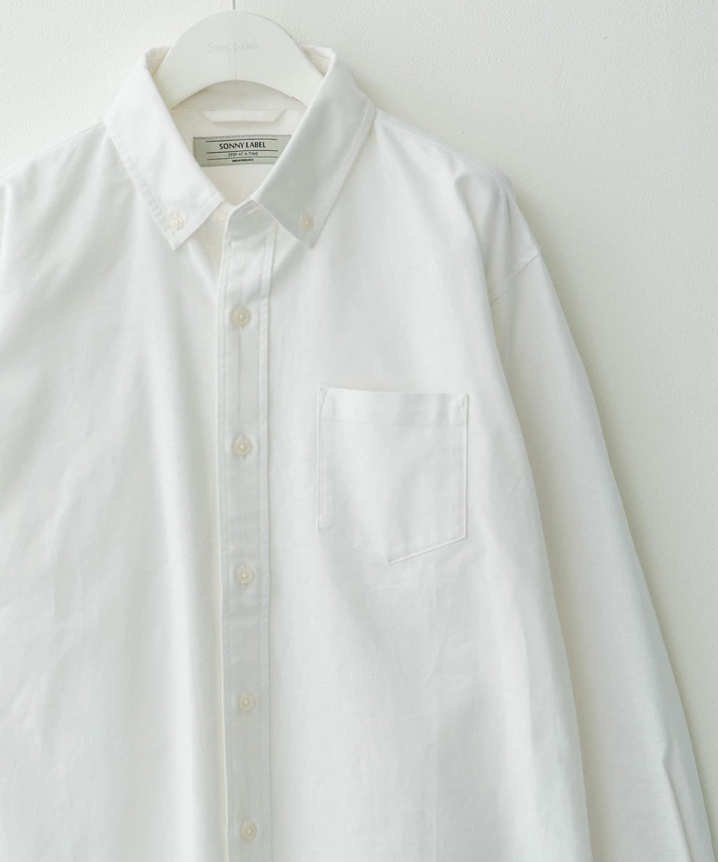 抗菌牛津佈扣領長袖襯衫