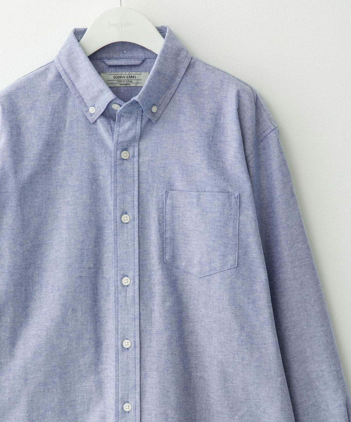 抗菌牛津佈扣領長袖襯衫