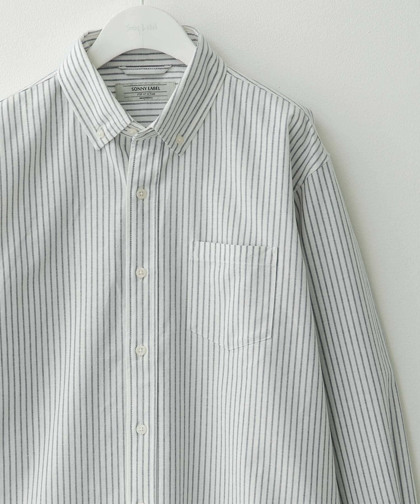 抗菌牛津佈扣領長袖襯衫