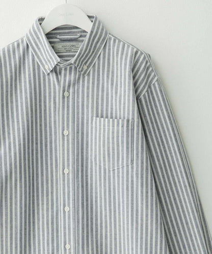 抗菌牛津佈扣領長袖襯衫