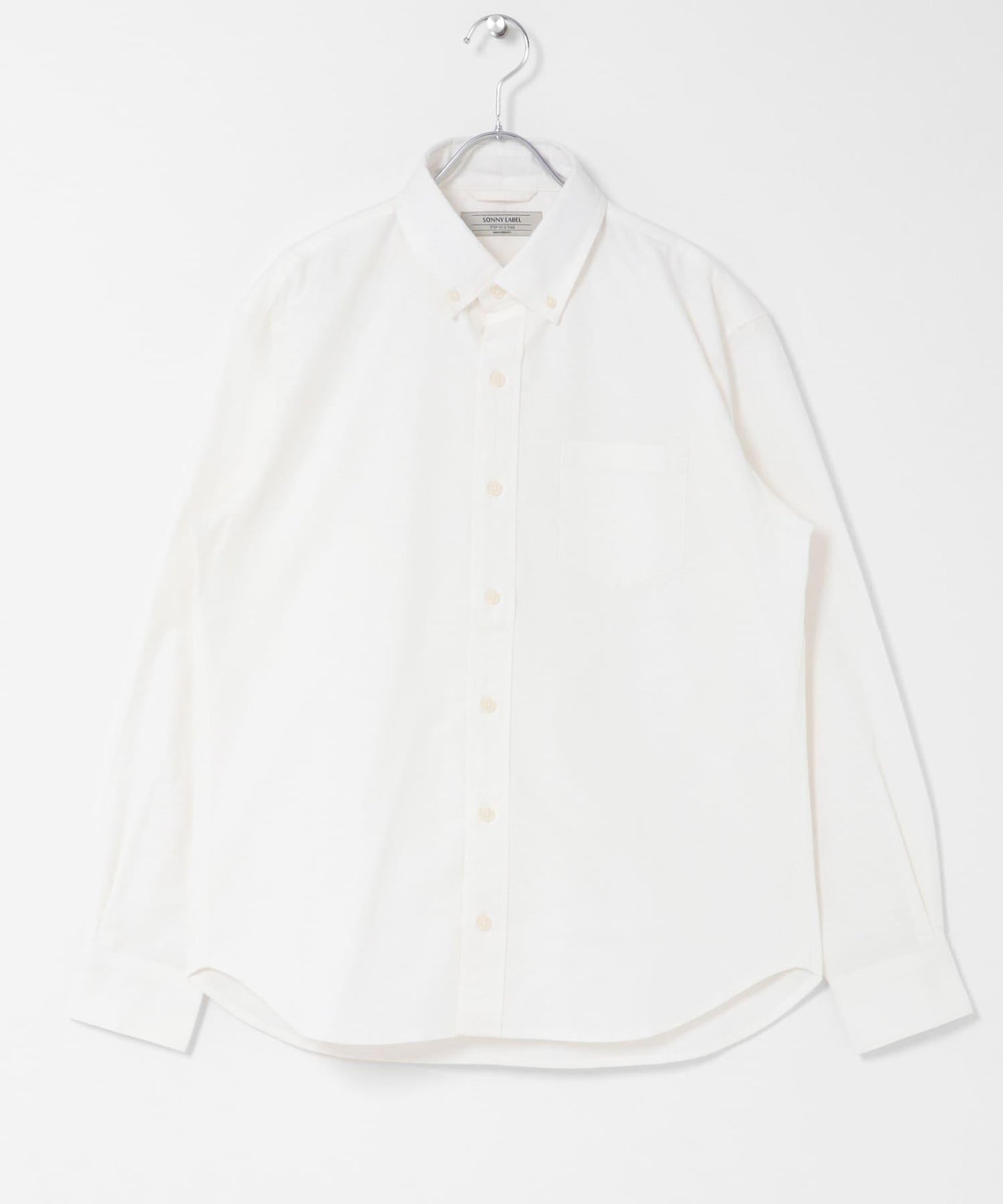 抗菌牛津佈扣領長袖襯衫