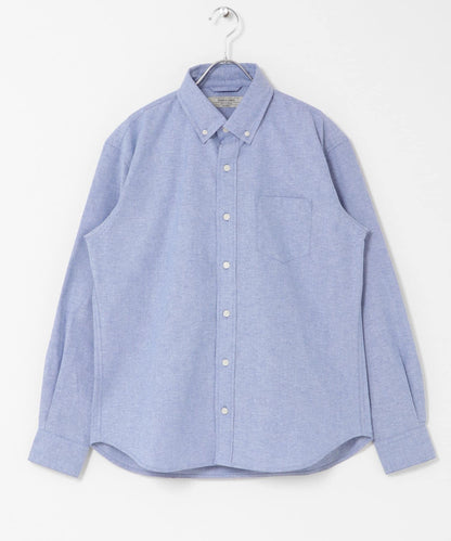 抗菌牛津佈扣領長袖襯衫