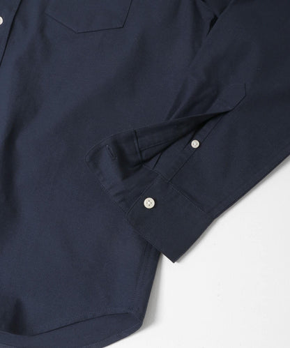 抗菌牛津佈扣領長袖襯衫