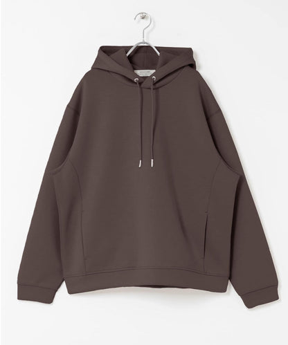 空氣層針織套頭連帽衛衣