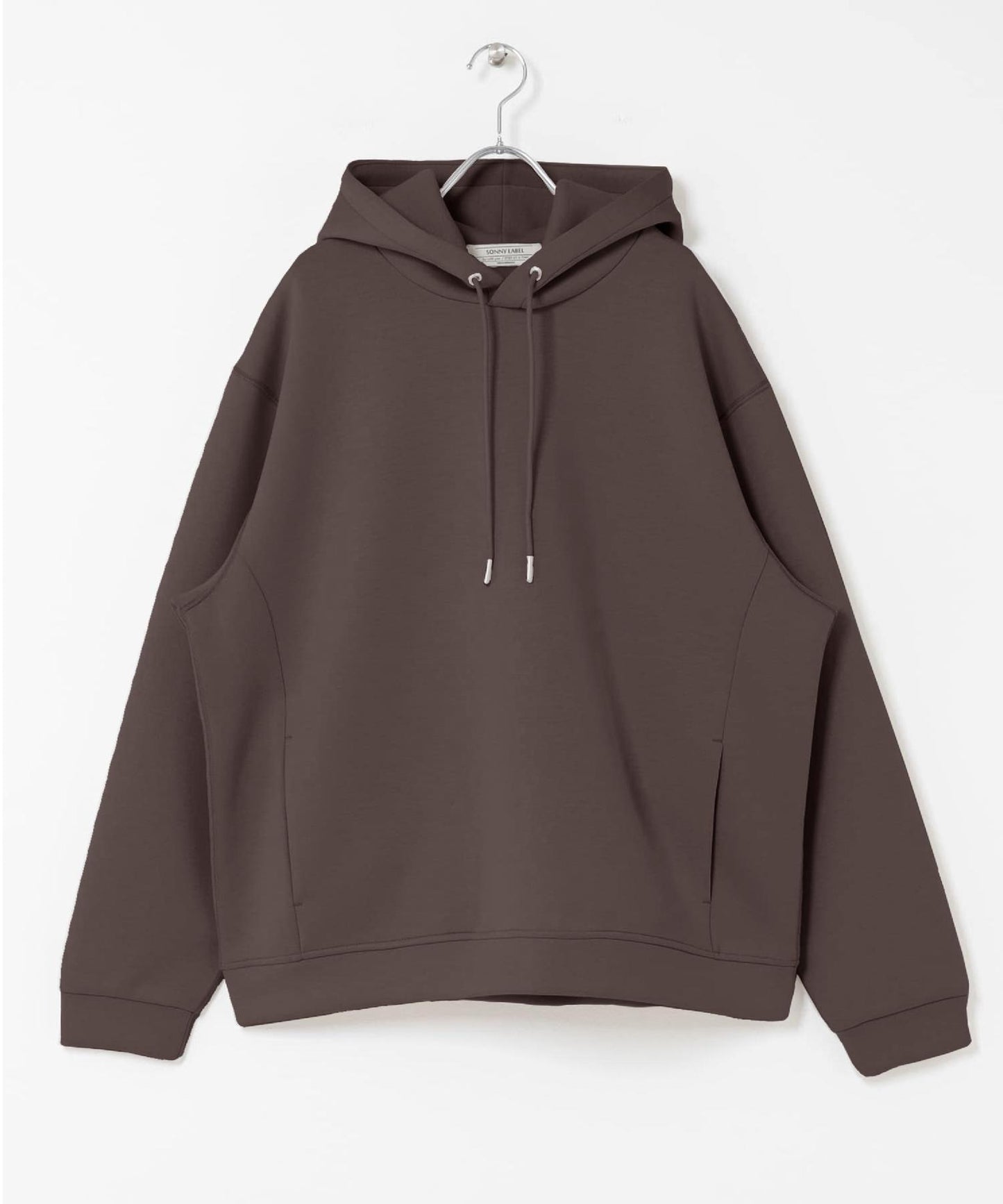 空氣層針織套頭連帽衛衣