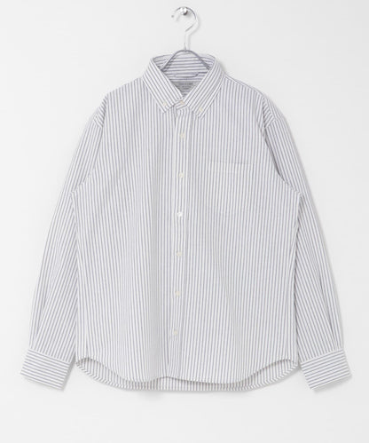 抗菌牛津佈扣領長袖襯衫