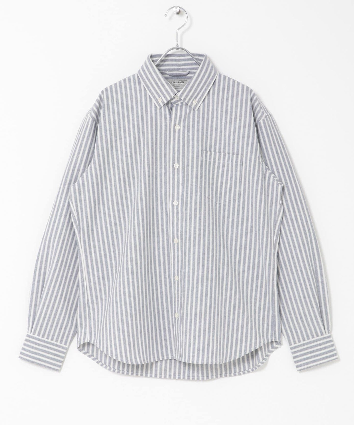 抗菌牛津佈扣領長袖襯衫