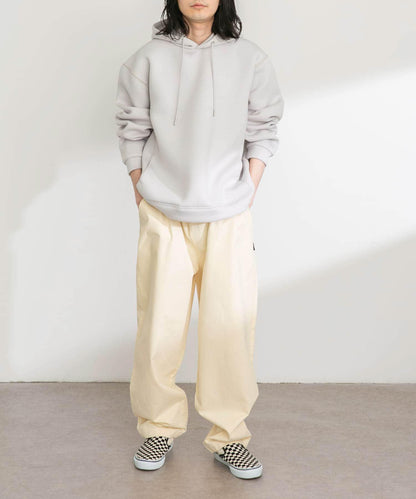 空氣層針織套頭連帽衛衣