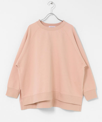 插肩寬鬆毛圈套頭衛衣