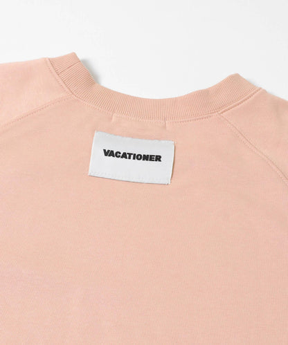 插肩寬鬆毛圈套頭衛衣