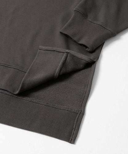 插肩寬鬆毛圈套頭衛衣