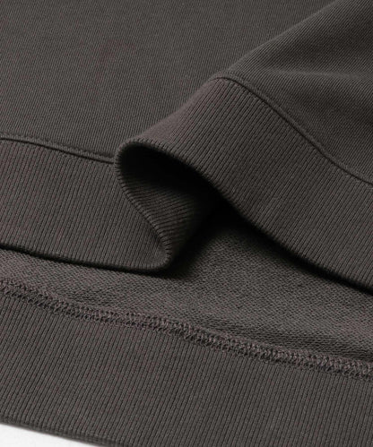 插肩寬鬆毛圈套頭衛衣